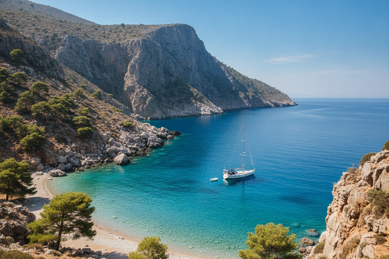 Kekova sularında batık şehir rotası