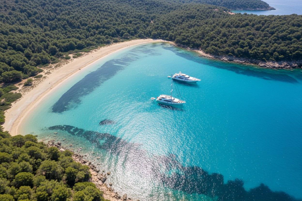 Datça yarımadası kıyıları